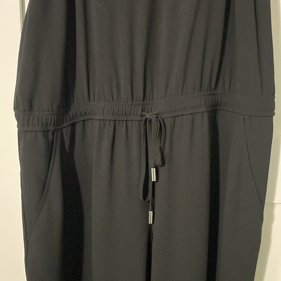 Black one piece jogger jump suit - Picture 3 of 6